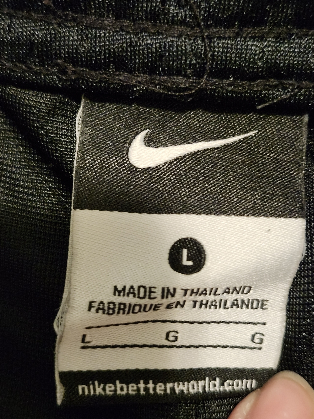 Nike Shorts Modern Black With White Trim Soccor Running Sport Small Medium Large